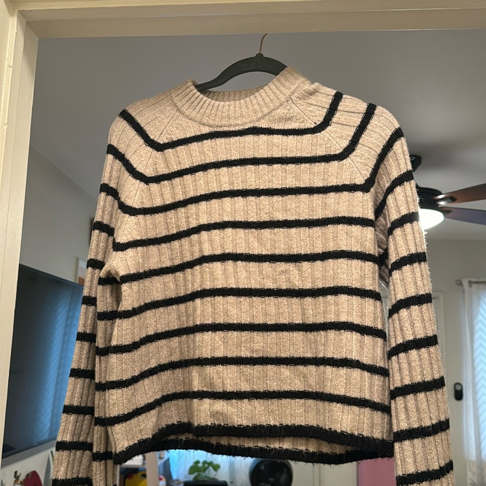Striped H&M sweater